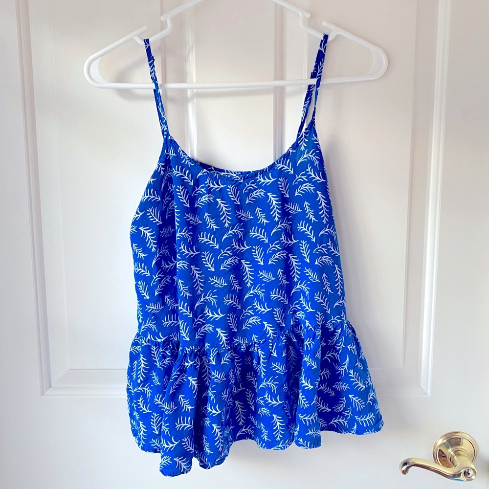 Old Navy Peplum Tank Top